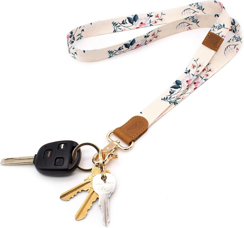 POCKT Cool Neck Lanyard for Keys, Wallets and ID Badge Holders, Key Chain Holder for Men and Women | Bloom - Image 2